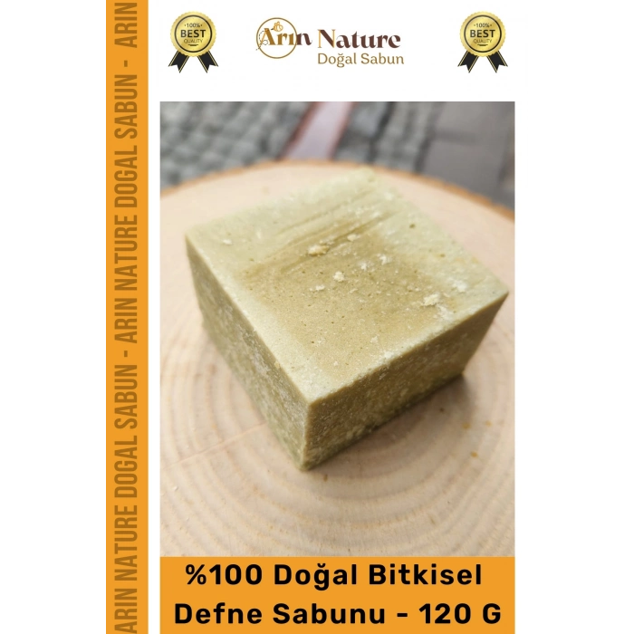 #defnesabunu Doğal Güzel Kokulu El Yüz Saç Vücut Orijinal Bitkisel %100 Defne Sabunu 120g - 7 Adet
