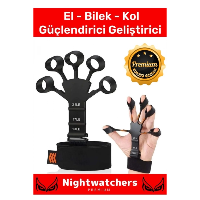 Deluxe Özel Spor Kas Parmak El Bilek Kol Güçlendirici Geliştirici Kavrama Silikon Örümcek Lastik