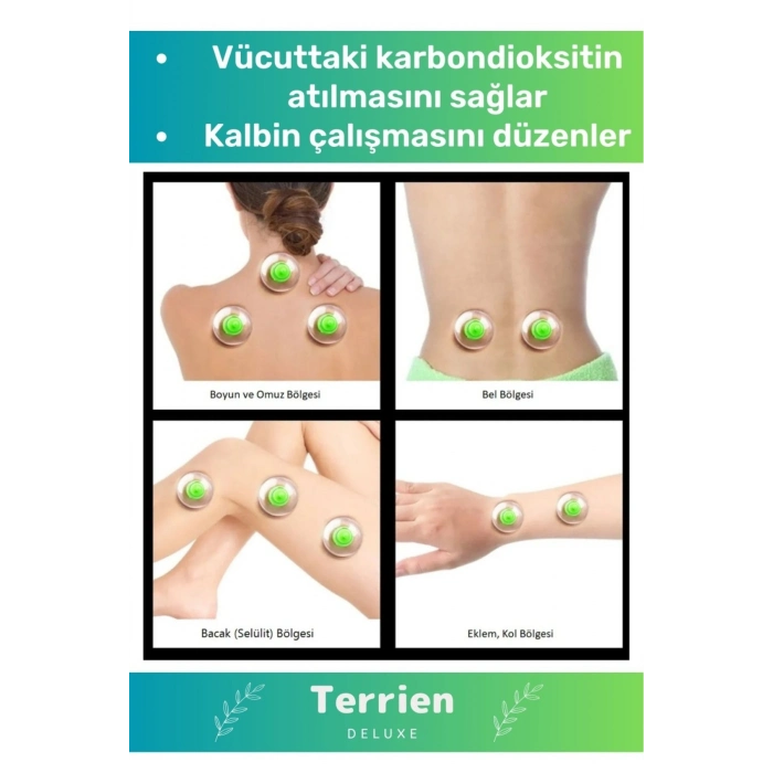 Deluxe Seri 12 Parça Vakumlu Pompa Hediyeli Masaj Etkili Hacamat Kupa Çekme Seti