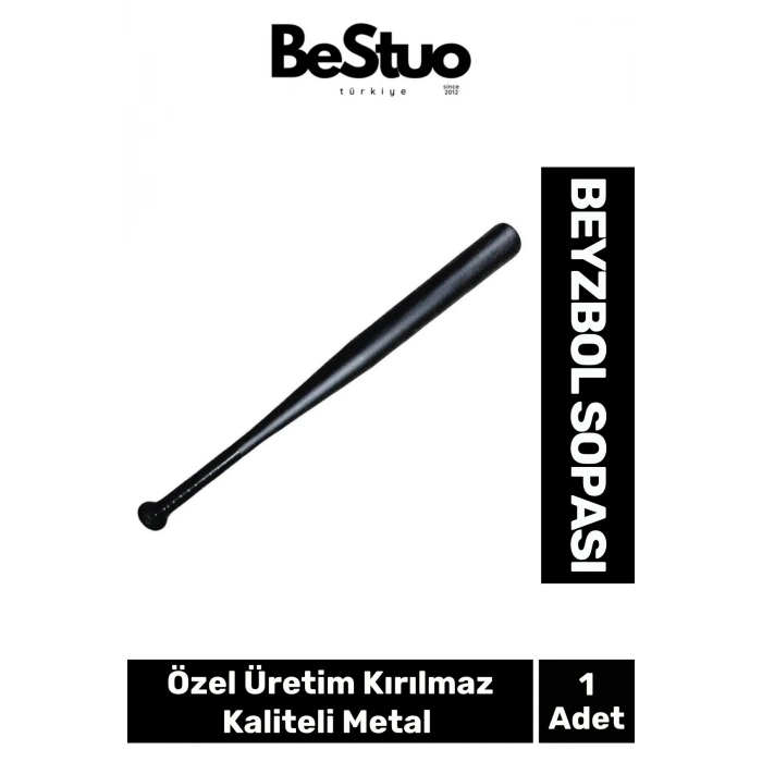 Deluxe Seri Özel Üretim Kırılmaz Kaliteli Metal Baseboll Ağır Beyzbol Sopası 61 Cm