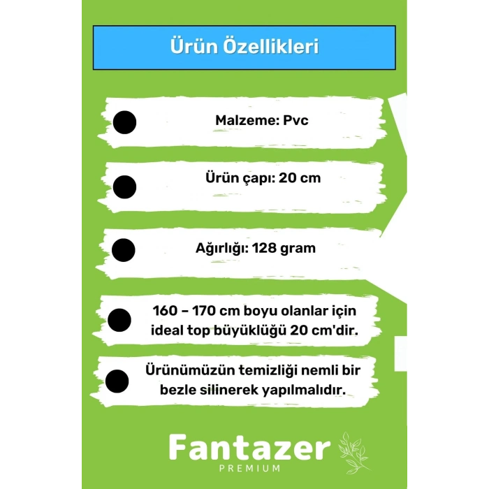 Deluxe Serisi Dayanıklı Yüksek Kalite Mini Gymball 20 cm Yeşil Pilates Topu Şişirme Pompa