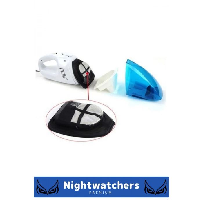 Deluxe Serisi Otomobil Kaliteli 12v Uzatma Kablolu Kuvvetli Araç Çakmaklık Girişli Oto Süpürgesi