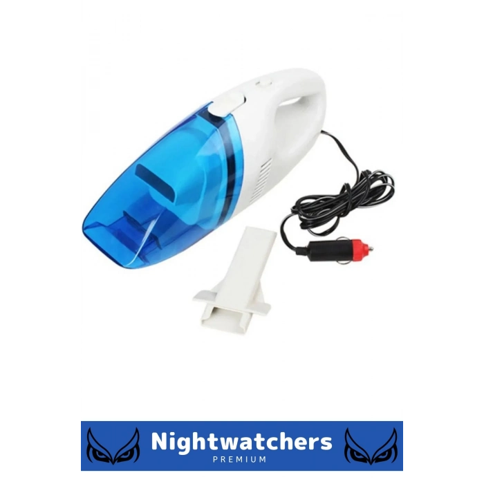 Deluxe Serisi Otomobil Kaliteli 12v Uzatma Kablolu Kuvvetli Araç Çakmaklık Girişli Oto Süpürgesi