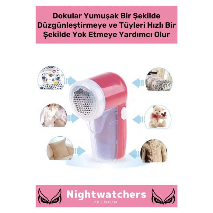 Deluxe Taşınabilir Tiftik Kazak Tüy Toz Alıcı Takım Elbise Halı Otomatik Tüy Temizleme Makinesi