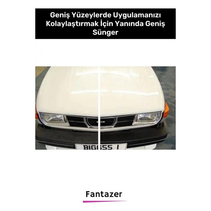 Deluxe Uzun Süre Suya Dayanıklı Eskimiş Kauçuk Yüzey Dış Plastik Aksam Siyah Tampon Boyası 2 Adet