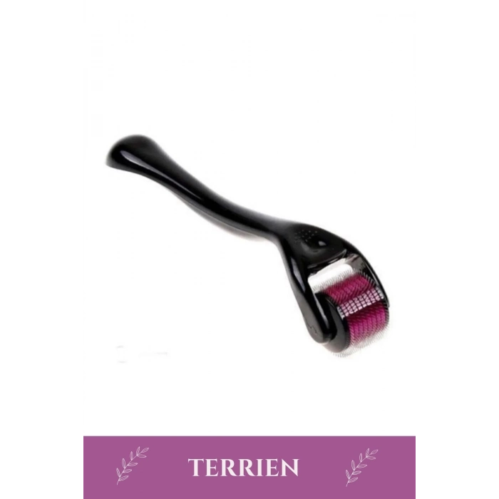 Derma Roller Titanyum Uçlu 540 İğneli Cilt Bakım Vücut Yenileme Masaj Aleti 0,50 mm