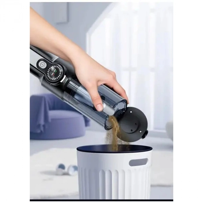 #Süpürge Güçlü Emiş Kablosuz Hızlı Şarj Ergonomik Pil Takip Dijital Göstergeli Şarjlı Araç Süpürge