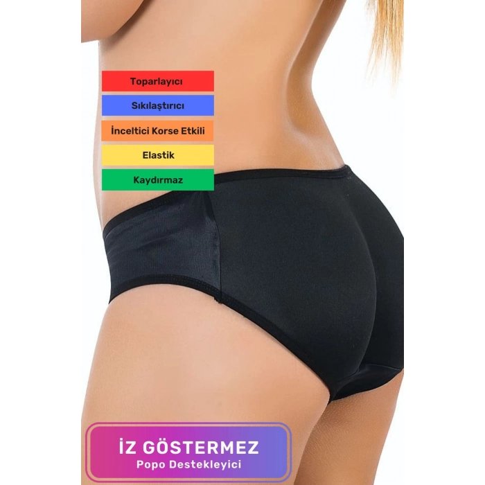 Özel Üretim Kaymaz Kadın Dikleştirici Toparlayıcı Rahat Şekillendirici İz Göstermez Popo Destekleyici Korse
