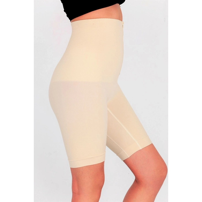 Doğum Sonrası Şekillendirici İz Göstermeyen Sıkılaştırıcı Kadın Fermuarlı Toparlayıcı Klasik Korse