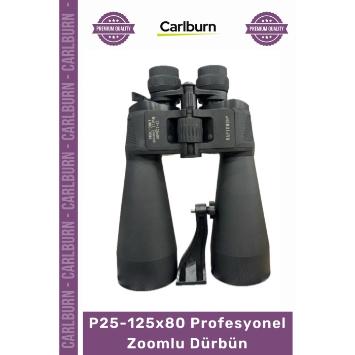#Dürbün 80mm UV Korumalı Net Görüntü Sunan Güçlü P25125x80 Profesyonel Zoomlu Dürbün