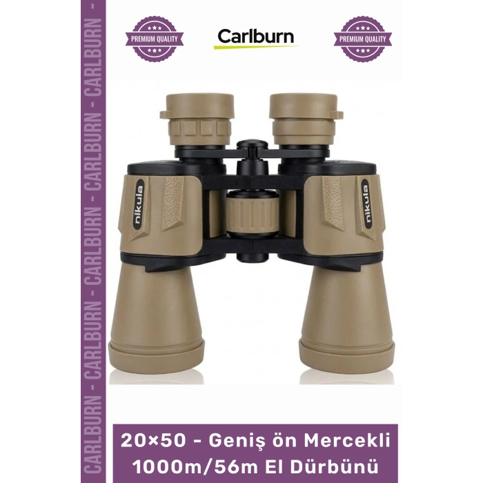 #Dürbün Profesyonel HD Zoom 20×50 – Geniş ön Mercekli – 1000m56m El Dürbünü – Çöl Rengi