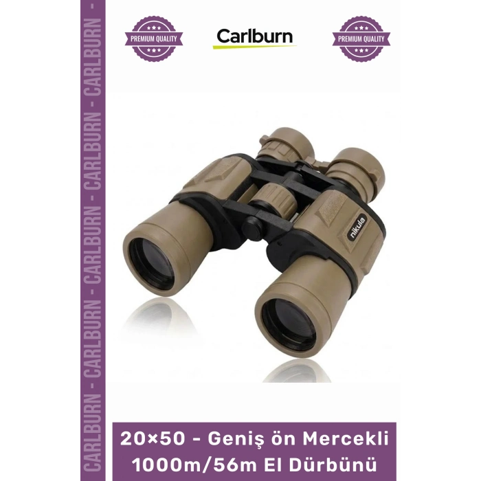 #Dürbün Profesyonel HD Zoom 20×50 – Geniş ön Mercekli – 1000m56m El Dürbünü – Çöl Rengi