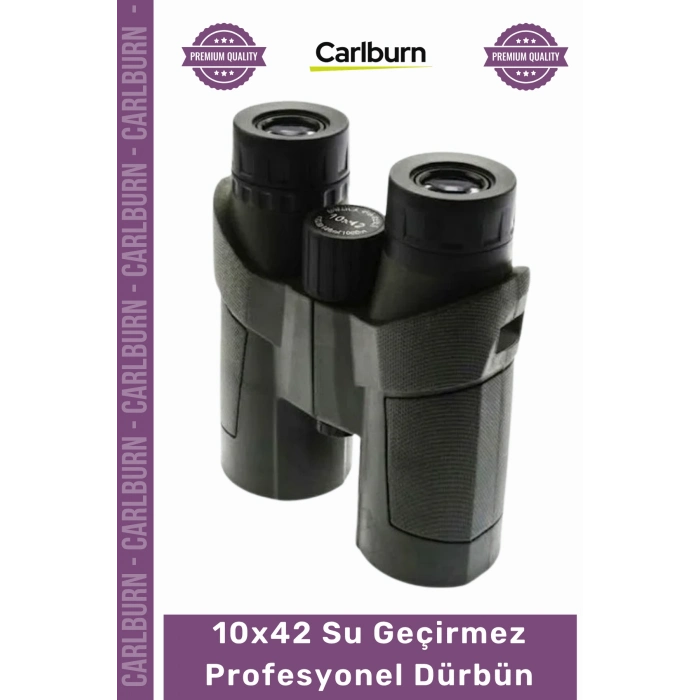 #Dürbün Ultra Geniş Görüş Bak4 Prizma Zoomlu 10x42 Compact Su Geçirmez Profesyonel Dürbün