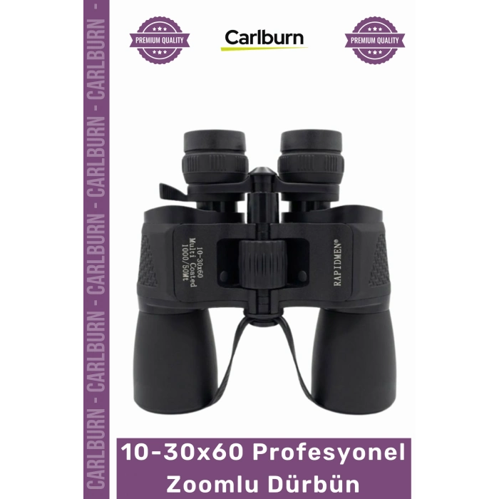 #Dürbün UV Korumalı Asferik Optik Geniş Açı Netleme 1030x60 Profesyonel Zoomlu Dürbün
