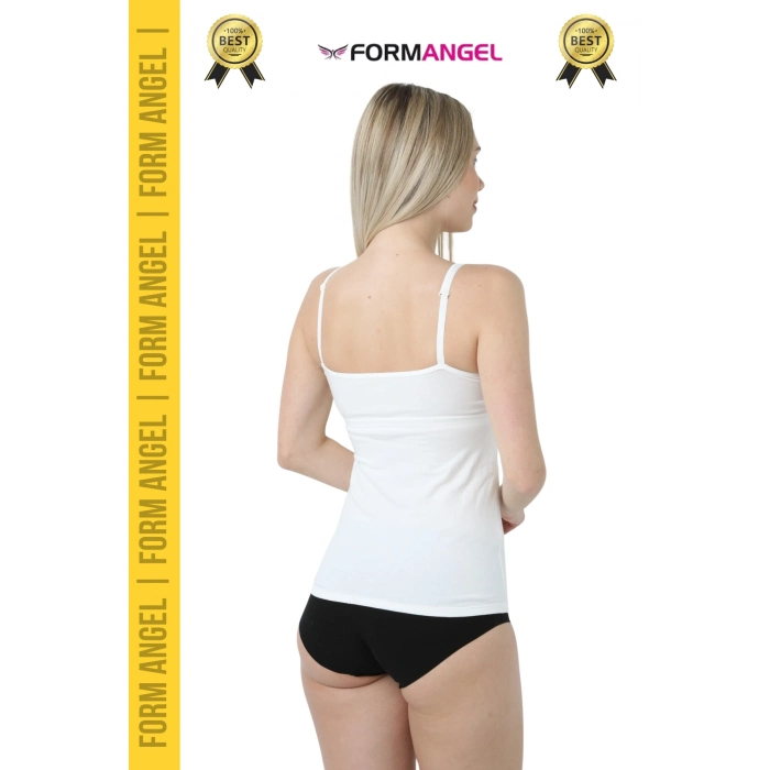 #EmzirmeAtleti Desteksiz Balensiz Klipsli İnce Askılı Rahat Hamile Lohusa Emzirme Atleti - 5 Adet