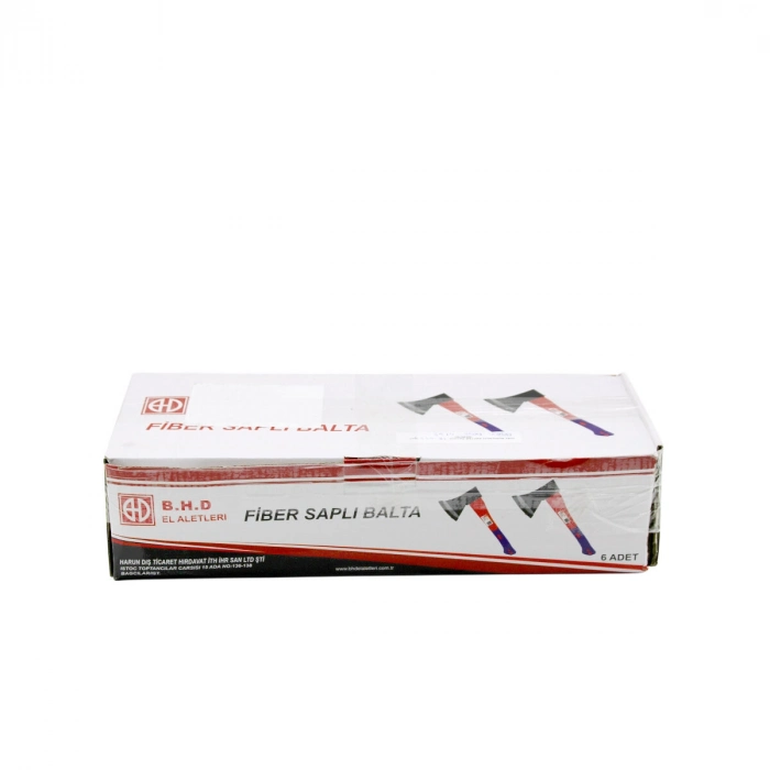 Özel Üretim Kamp Doğa Bahçe İşleri Profesyonel Çelik Ergonomik Fiber Saplı Balta 26 cm 500 gr