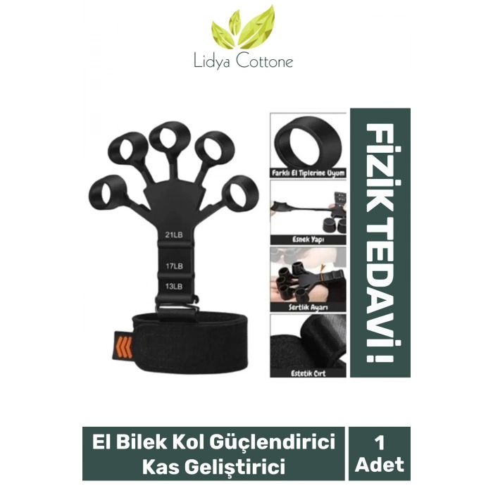 Fizik Tedavi Spor Parmak El Bilek Kol Güçlendirici Kas Geliştirici Kavrama Silikon Örümcek Lastik