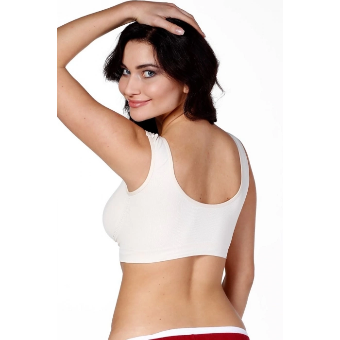 Özel Üretim Günlük Spor Sıkılaştırıcı Toparlayıcı Şekillendirici Kadın Kalın Askılı Pedsiz Rahat Dikişsiz Büstiyer