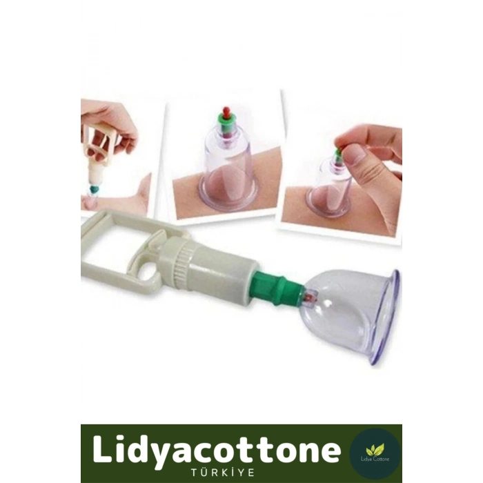 Hacamat Kupası 10 Adet Premium Seri Çatlak Vakumlu 6 Numara