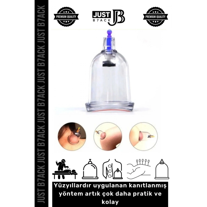 #HacamatSeti Vakum Pompalı Selülit Çatlak Giderici Masaj Aleti Alternatif Tıp 6lı Kupa Hacamat Seti