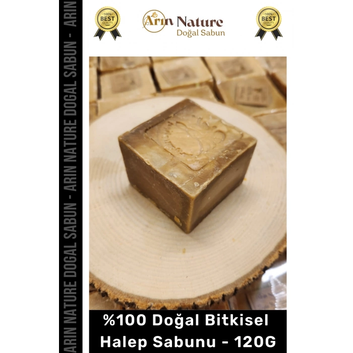 #halepsabunu Güzel Kokulu El Yüz Saç Vücut Orijinal Bitkisel %100 Doğal Halep Sabunu 120g - 10 Adet