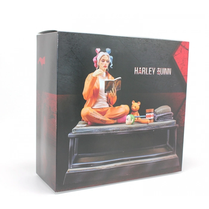 #Figür Koleksiyonluk DC Evreni Detay Boya Dinamik Poz Dekorasyon Figürleri Harley Quinn Figürü 28 Cm