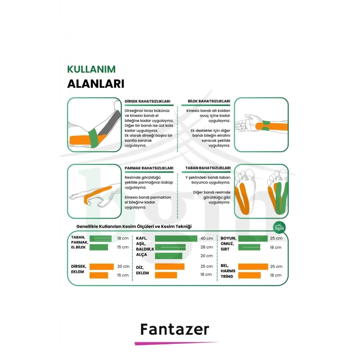 Hızlı Etkili Büyük Boy Kas Eklem Bel Bacak Kol Boyun Sırt Omuz Karın Kalça Ağrı Isı Bandı 5cmx5m
