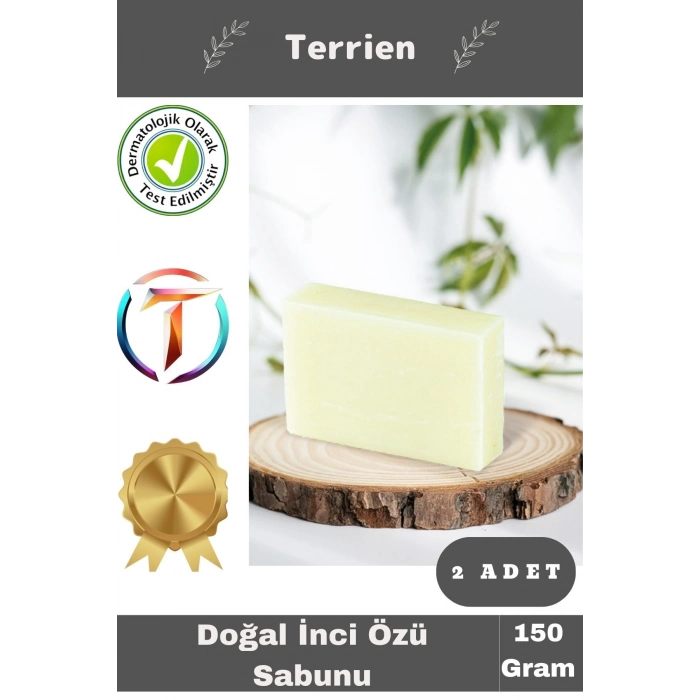 Home Serisi Doğal Organik Ev Yapımı 2 Adet Bitkisel Kırışıklık Önleyici Cilt İnci Tozu Özlü Sabun