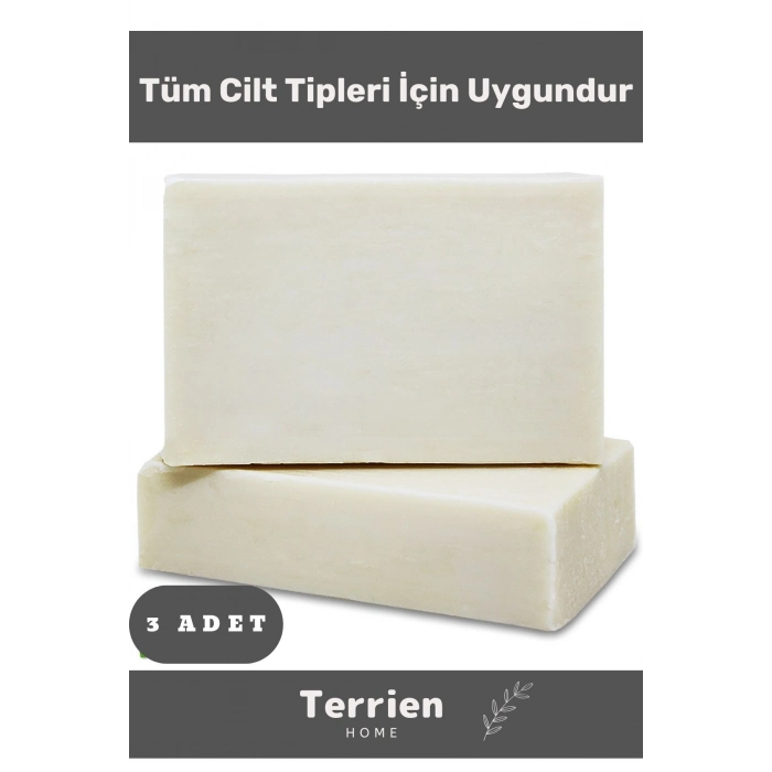 Home Serisi Doğal Organik Ev Yapımı 3 Adet Bitkisel Kırışıklık Önleyici Cilt İnci Tozu Özlü Sabun