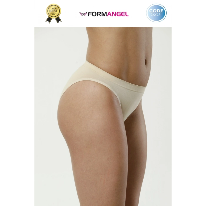 #İçÇamaşırı Toparlayıcı Şekillendirici İz Belli Etmeyen Düşük Bel Kadın Dikişsiz Slip Külot - 4 Adet