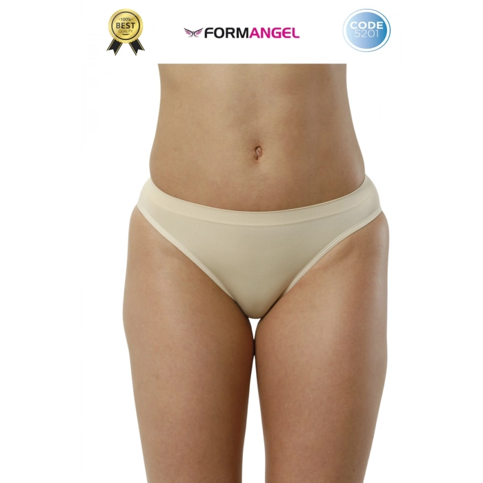 #İçÇamaşırı Toparlayıcı Şekillendirici İz Belli Etmeyen Düşük Bel Kadın Dikişsiz Slip Külot - 5 Adet