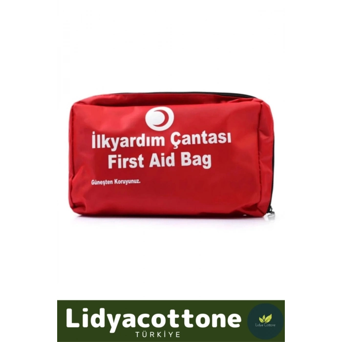 Ilk Yardım Kutusu Bez Çantalı Set Ev Iş Yeri Araba Okul Deprem Acil Müdahale Set