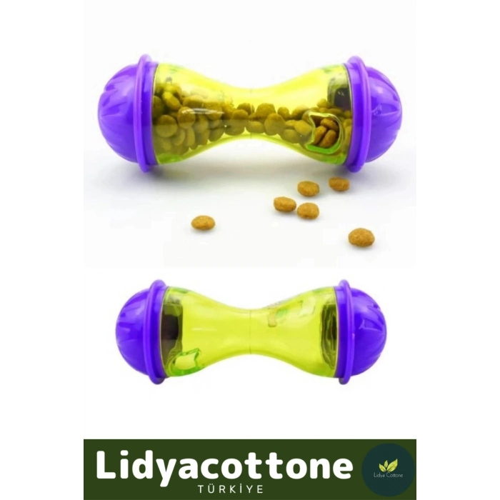 İnteraktif Kedi Ödül Mamalı Oyuncak Ödül Mamalı Oyuncak Plastik Küçük Boy Saklama Hazneli