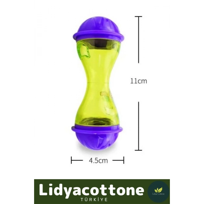 İnteraktif Kedi Ödül Mamalı Oyuncak Ödül Mamalı Oyuncak Plastik Küçük Boy Saklama Hazneli