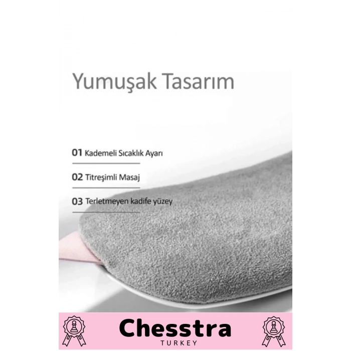 Isı Veren Titreşimli Taşınabilir Sıcak Tutan Regl Ağrıları Dijital Özel Gün Adet Bel Masaj Kemeri