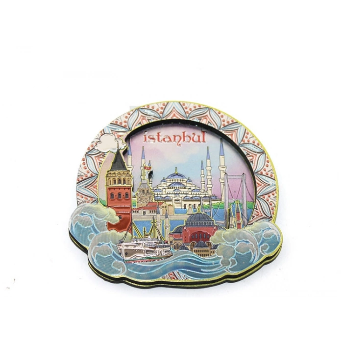 #Magnet Kaliteli Dekoratif Turistik Hediyelik Eşya Buzdolabı Süsü Tasarım İstanbul Temalı Magnet