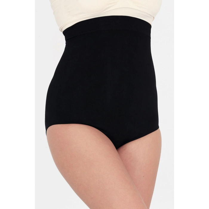 İz Göstermeyen Bırakmayan Toparlayıcı Kaymayı Önleyen Silikon Masaj Özellikli Yüksek Bel Slip Korse