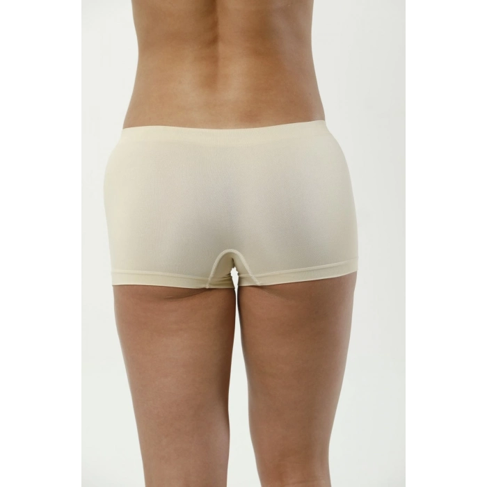 Yeni Sezon Lazer Kesim Kaymaz İz Göstermeyen Sıkılaştırıcı Toparlayıcı Kadın Düşük Bel Dikişsiz Boxer Külot