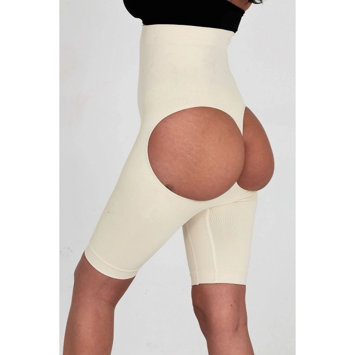 Özel Üretim Kaymaz Lazer Kesim Kadın İz Göstermeyen Yüksek Bel Kalça Popo Dikleştirici Toparlayıcı Korse