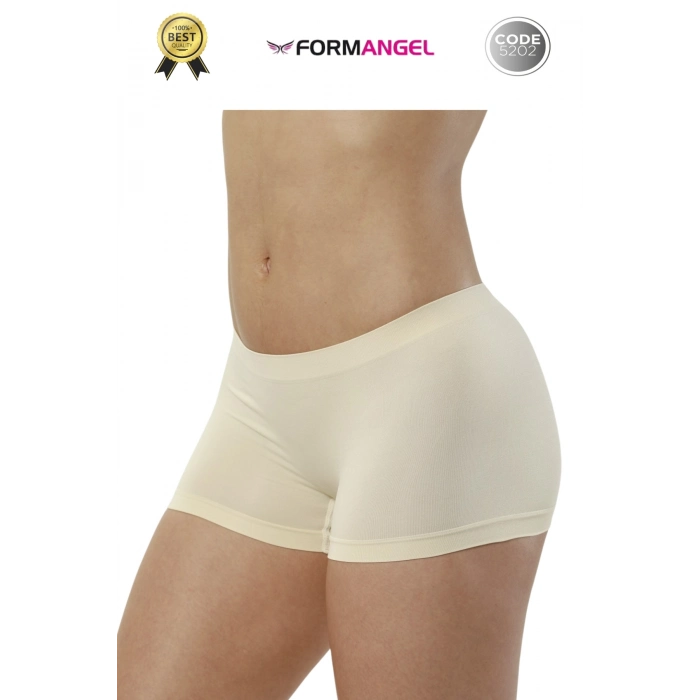 #KadınBoxer Toparlayıcı Şekillendirici Seamless Kaymaz Kadın Dikişsiz Boxer İç Çamaşırı - 1 Adet