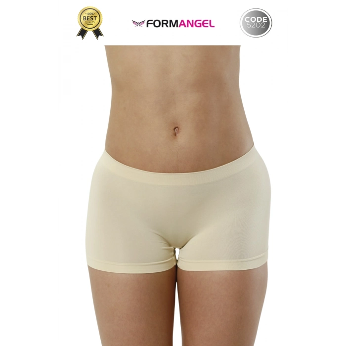 #KadınBoxer Toparlayıcı Şekillendirici Seamless Kaymaz Kadın Dikişsiz Boxer İç Çamaşırı - 2 Adet