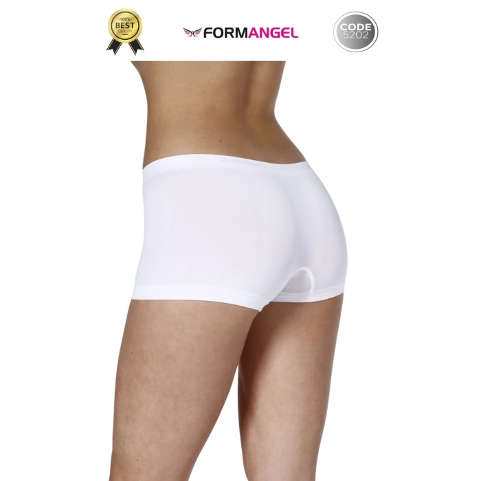 #KadınBoxer Toparlayıcı Şekillendirici Seamless Kaymaz Kadın Dikişsiz Boxer İç Çamaşırı - 3 Adet