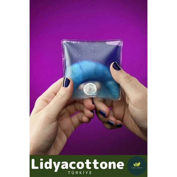 Soğuk Havalarda Kış Kayak Dağcı Kare Şeklinde El Isıtıcısı Sihirli Jel Torba Cep Sobası 5 Adet