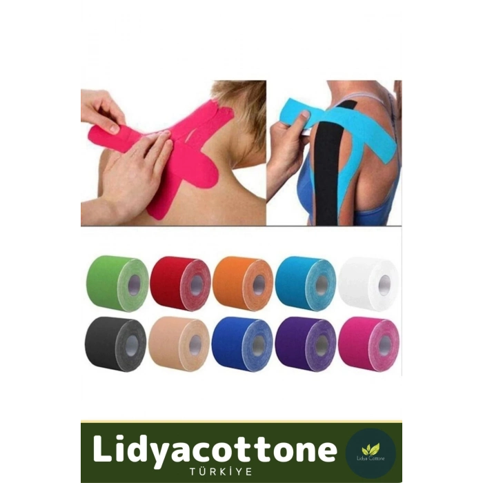 Kas Eklem Bel Bacak Kol Boyun Sırt Omuz Karın Kalça Ağrı IsıI Bandı Yüksek Kalite 5cm x 5m