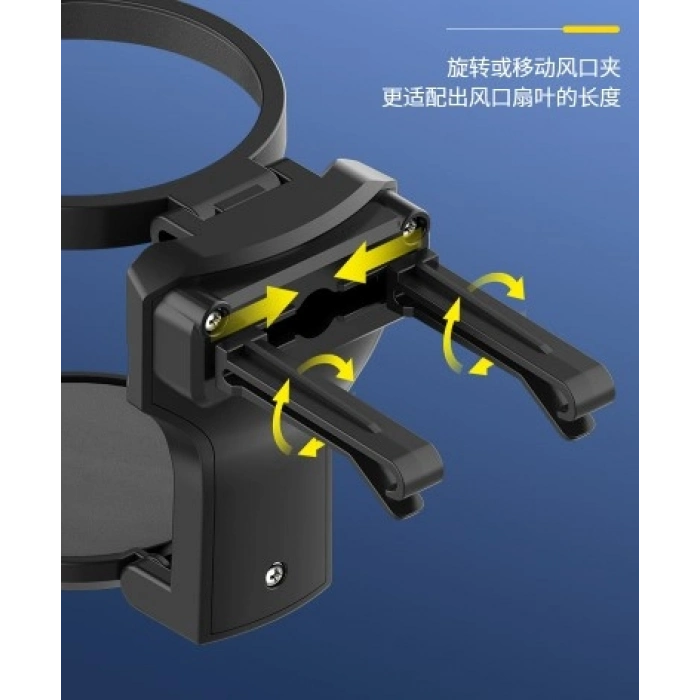 #Bardaklık Kompakt Pratik Montajlı Araç İçi Düzen İçecek Sabitleme Tutucu Katlanabilir Araba Bardak