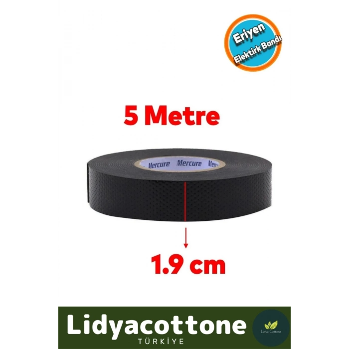 Kauçuk Yalıtım Bandı Özel Su Geçirmez Sızdırmaz Yanmaz Ekstra Güçlü Yapışkanlı Eriyen