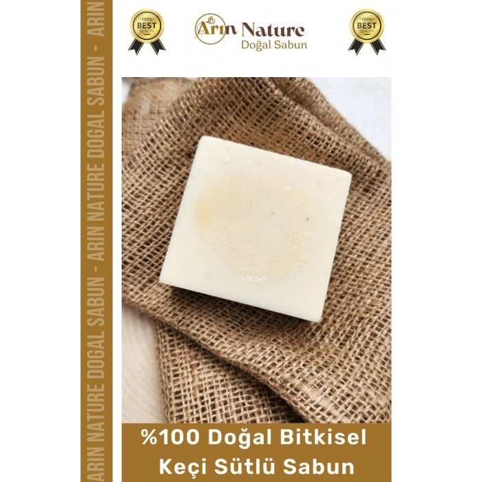 #keçisütlü %100 Doğal Güzel Kokulu El Yüz Saç Vücut Orijinal Bitkisel Keçi Sütlü Sabunu 120g 1 Adet