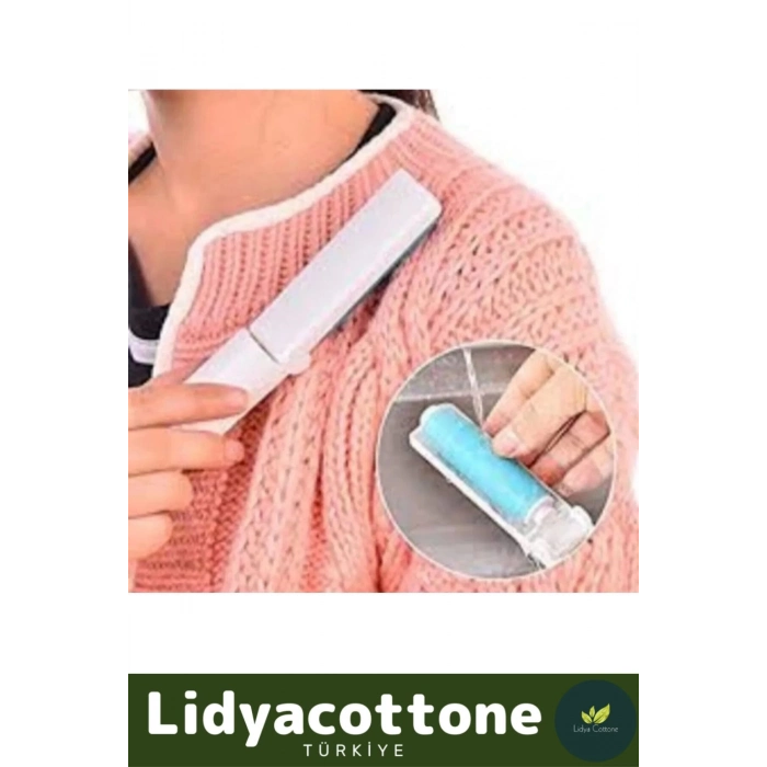 Kıl Tüy Toz Toplama Rulosu Pratik Kazak Tişört Koltuk Kedi Köpek Evcil Hayvan Yapışkanlı