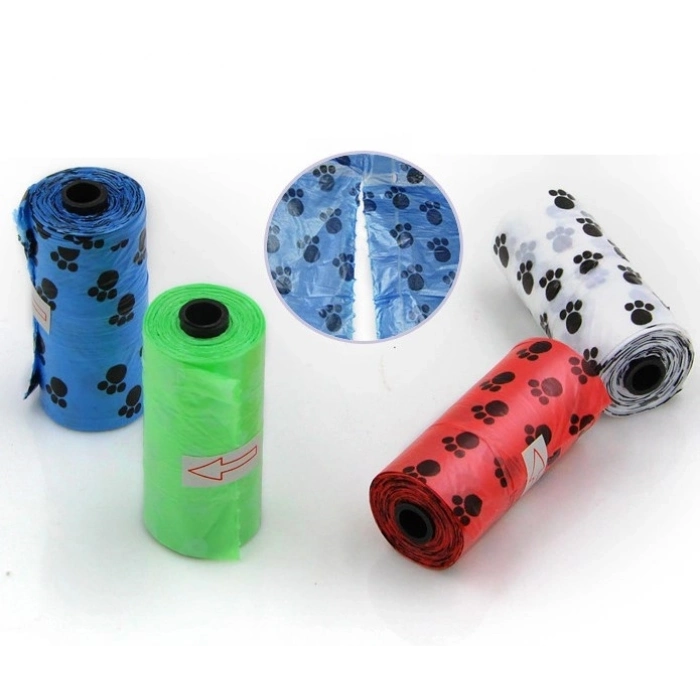 #Petshop Dayanıklı Hijyenik Evcil Hayvan Atık Toplama Rulosu 60 Adet Köpek Kaka Poşeti 4lü Set