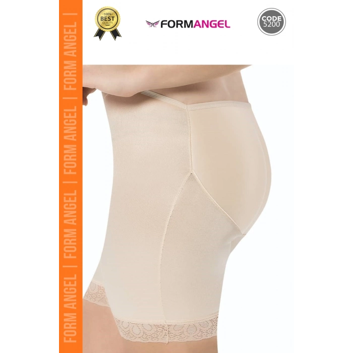 #Korse Doğal Görünüm Sağlayan Dolgunlanlaştırıcı Şekillendiren Popo Destekleyici Şort Korse - 5 Adet